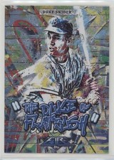 2017 Topps Fire Monikers Duke Snider #M-22 HOF b0q