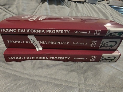 #ad #ad 2024 2025 Taxing California Property SET THOMSON REUTERS FLAVIN CA $69.17