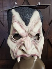 Vintage Halloween Fun Vampire Face Mask The Great Coverup 1990s Latex Dracula