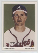 1990 Score Rookie Dream Team Mark Lemke #B5 0q3