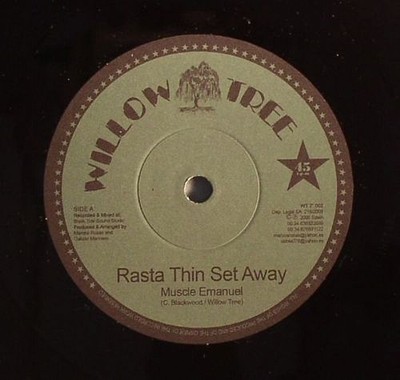 MUSCLE EMANUEL - Rasta Thin Set Away (Needs Every Day Riddim) - Vinyl (7'')