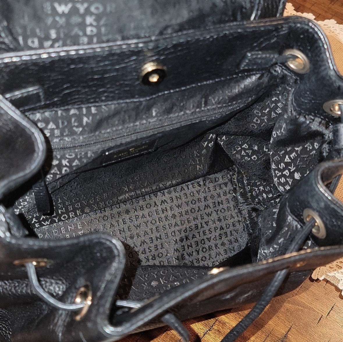 Authentic Kate Spade small backpack - image 10