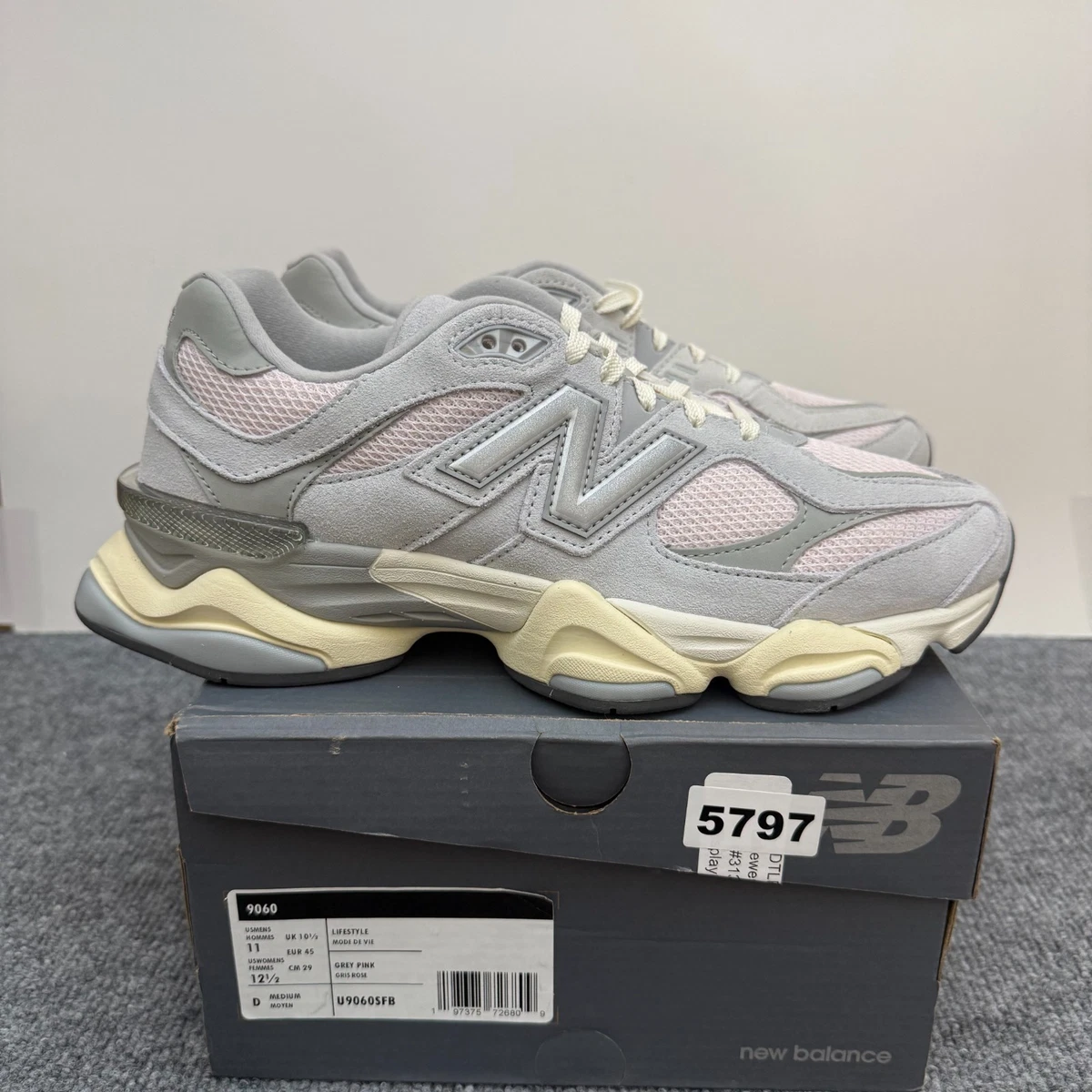 New Balance 9060 Gray Just Listed 2026