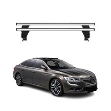 Menabo Dachträger Grundtäger für Renault Talisman 2015-2022 50kg Alu Silber 2x