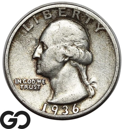 1936-D Washington Quarter