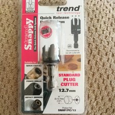 Trend Snappy 12.7mm (1/2inch) diameter plug cutter snap/pc/12  12.7mm bargain