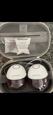 Momcozy M-6 Hands-Free Double Electric Wearable Breast Pump Set w/ Case