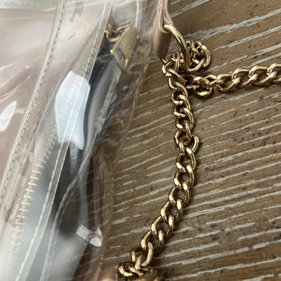 Steve Madden Scarlet clear concert approved Crossbody Bag stadium pouch purse - Image 3 of 4