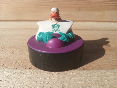 1996 Disney The Mighty Ducks Animated Series Nosedive Puck Figure McDonalds Toy