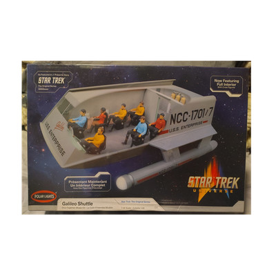 Polar Lights Star Trek TOS Galileo Shuttle 1:32 Plastic Kit Decals POL995M/12