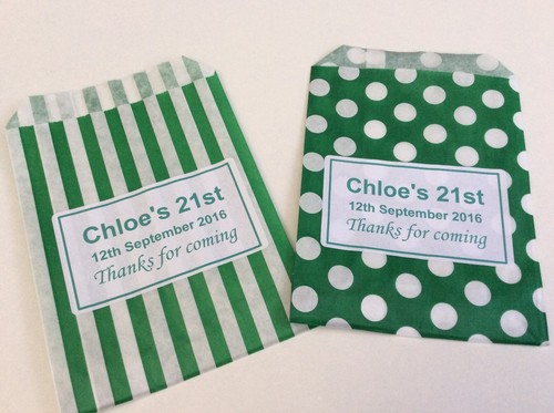 Personalised Sweet Bags - Weddings - Candy Cart - Birthday Party Bags - Picture 23 of 26