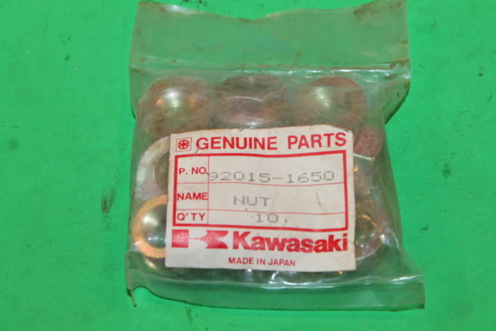 NOS Kawasaki Generator Pulley Lock Nuts qty 10 1987-90 ZX750 ZX
