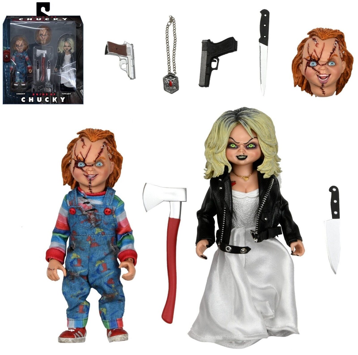 CHUCKY & TIFFANY Bride of Chucky 5.5