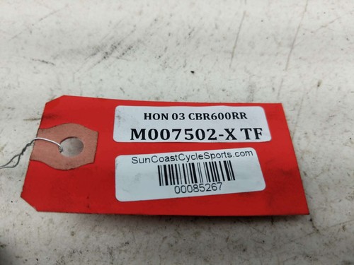03 Honda CBR600RR CBR 600 Front Disc Brake Rotors INV - Picture 10 of 10