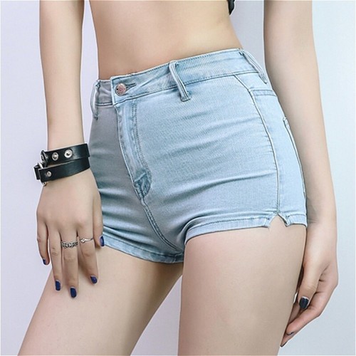 Donne Sexy Pantaloncini Jeans Elasticizzato Mini Micro Corti Hot Pantaloni  Vita | eBay