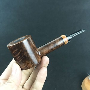 全新比利时gorode 石楠木手工扑克锤bswr 吸烟烟草烟斗 Ebay