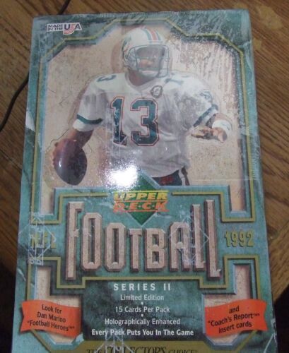1992 Upper Deck Football Series 2 Sealed Box - Bild 2 von 7