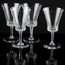 4 Weingläser Weißweingläser 13 cm Eisch Carina ~ 50er 60er  Second Hand Glas