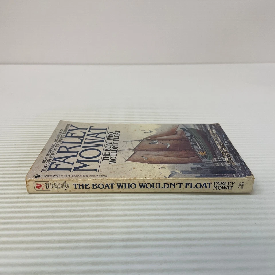 The Boat Who Wouldn't Float Travel Paperback Book by Farley Mowat Bantam 1981 - Image 4 of 4