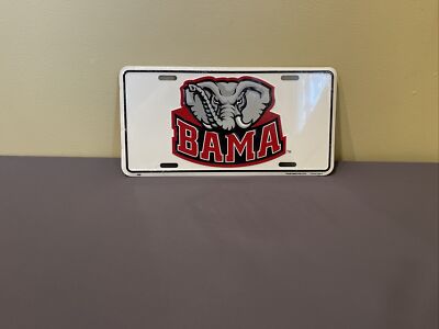 BAMA Aluminum License Plate University of Alabama Crimson Tide UA Car Truck Tag BAMA Aluminum License Plate University of Alabama Crimson Tide UA Car Truck Tag