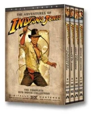The Adventures of Indiana Jones: The Complete DVD Movie Collection ( - VERY GOOD