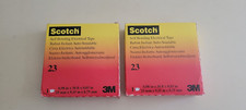  2  Scotch 23 Electrical Tape, 1" Width, 30 Foot Length