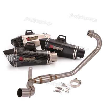 For Honda CB190TR CB190R 2019-2023 Header Exhaust Link Pipe Mufflers Full System