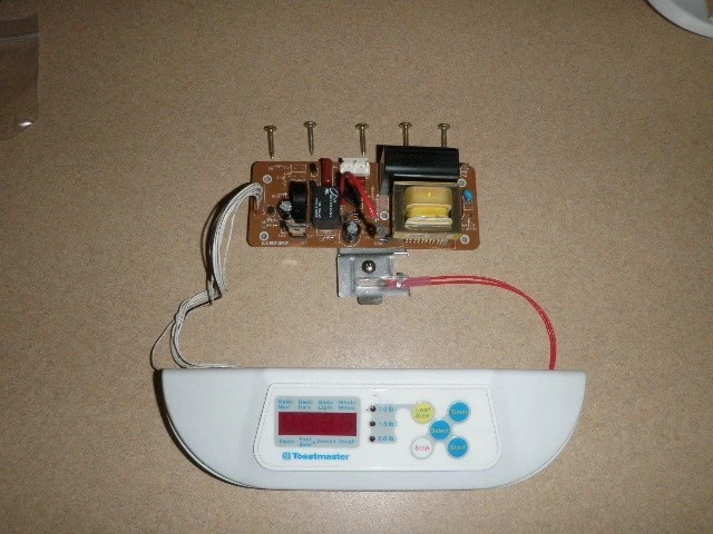 Toastmaster Bread Maker Machine Control Panel PCB & Temp Sensor for Model 1148X
