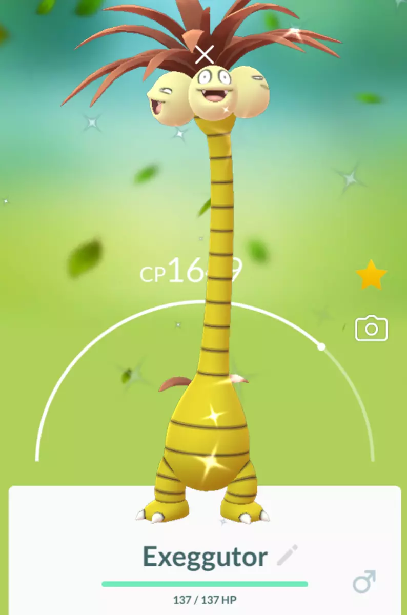 Can Alolan Exeggutor be shiny in Pokemon GO?