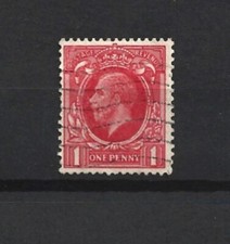 Great Britain Stamp-Scott-# 211-1c-Used/LH-NG-1934-36-King George VI