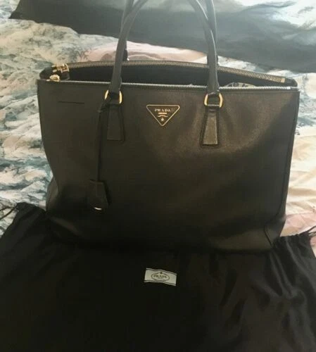 PRADA Totes Solid Bags & Handbags for Women