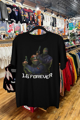 Vintage Counter-Strike 1.6 Bootleg T-Shirt - CS 1.5 CSGO Retro Gaming Tee 1999