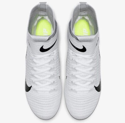 Nike Alpha Menace Elite 2 White Wolf Grey AO3374-101 Football Cleats Multi Size Nike Alpha Menace Elite 2 White Wolf Gray AO3374-101 Men main image 3