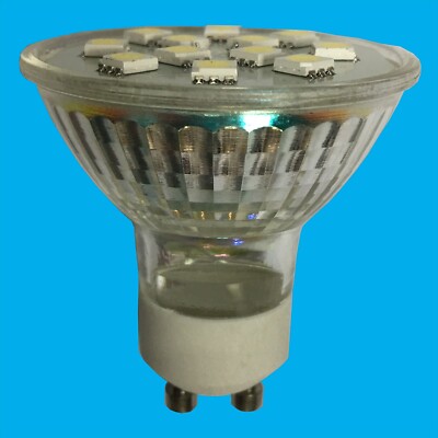 3x 3W GU10 Epistar SMD 5050 LED Spot Glühbirnen 6500K Cool Tageslicht Weiß Lampe