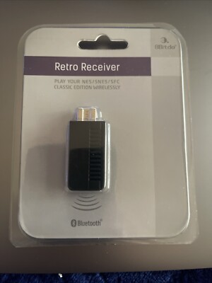 8BitDo Retro Receiver for SNES & SFC - Black