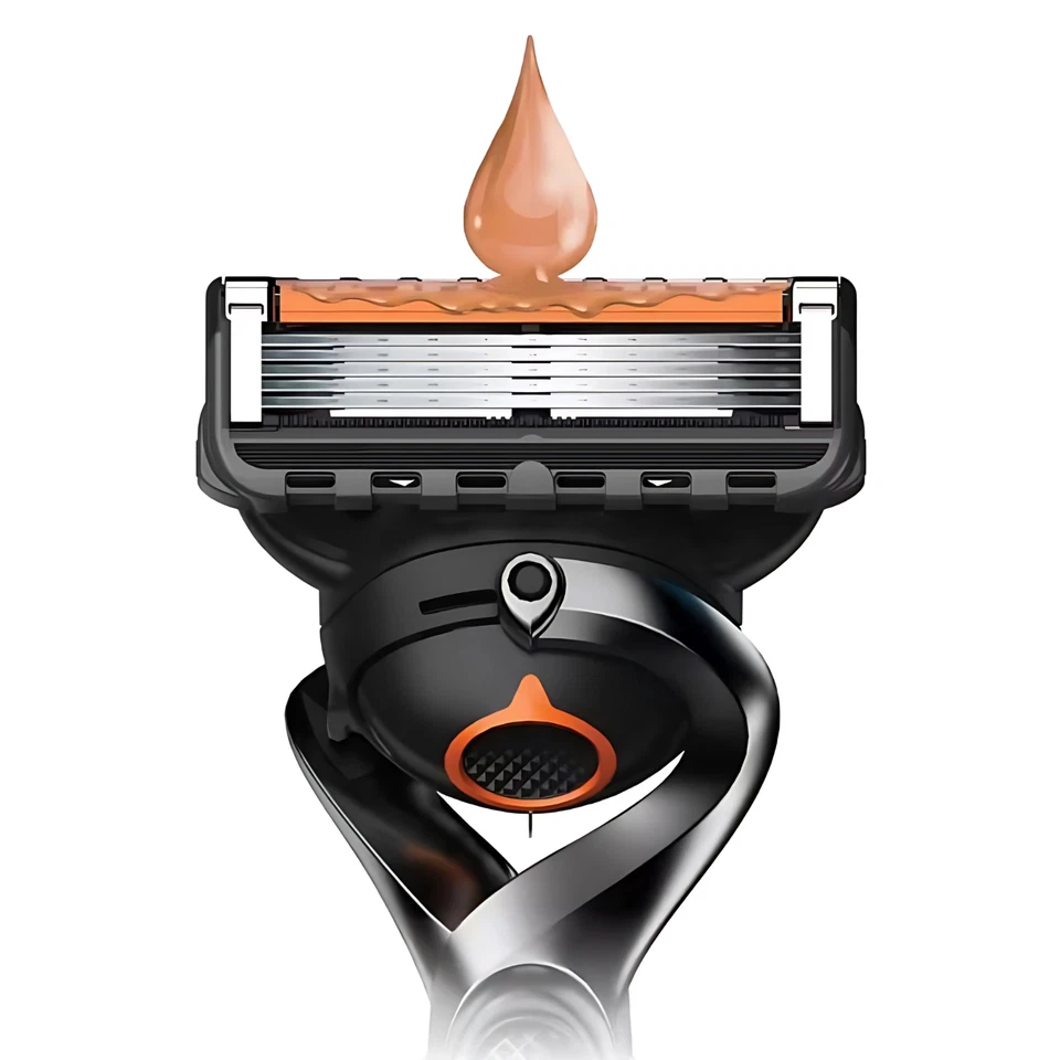 RAZOR BLADES FOR GILLETTE FUSION 5 PROGLIDE BLADES REPLACEMENT RAZOR + HANDLE - Image 4 of 4