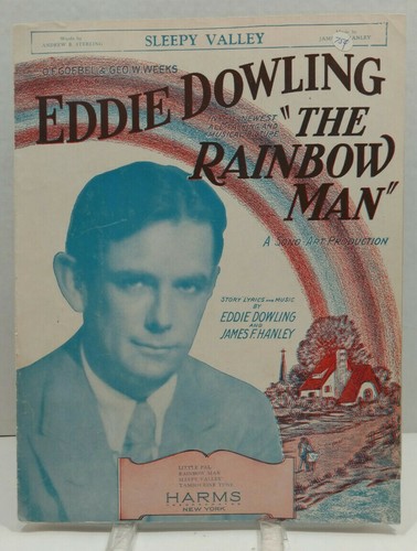 Sleepy Valley Sheet Music Film Soundtrack The Rainbow Man Piano Vocal UkuleleF3M