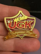 UGK Enamel Pin - Underground Kingz - Pimp C - Bun B - Houston hip hop