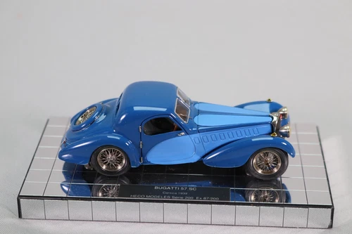 BA113 HECO MODELS 1/43 1:43 Bugatti 57 SC Corsica 1939 EdL blue