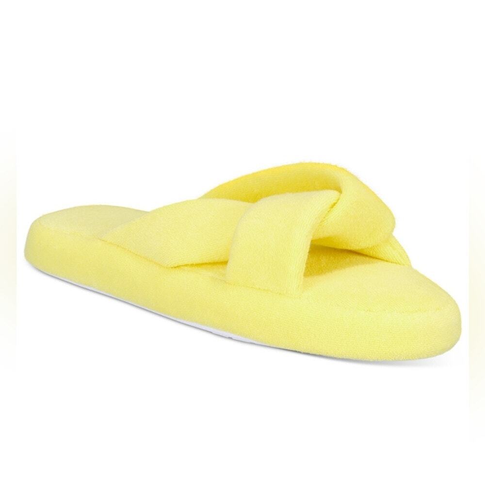 PANTOFOLA D’ORO JENNI Terry Cloth Crossband Slide Slippers
