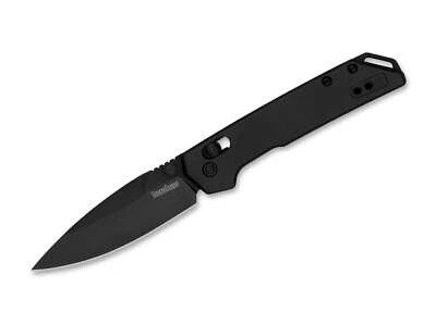 Kershaw Mini Iridium Black Taschenmesser D2 Aluminium DuraLock Schwarz 2051BLK - Bild 1 von 4