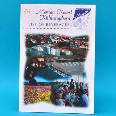 Morada Resort Kühlungsborn 2004 | Getränkekarte