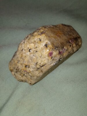 Raw Rubies In Matrix.  167 Grams.