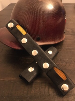 leather hard hat sweatbands