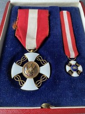 N73 medaglia con stemma aquila reale