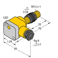 TURCK BI2-P12SK-Y1X 40310 Inductive sensor #
