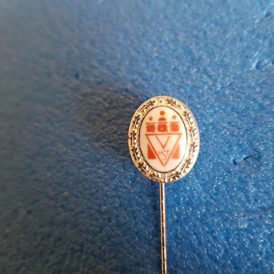 alte Anstecknadel Ehrennadel Verein Hamburgischer Staatsbeamter 1879 aus Hamburg - Bild 2 von 3