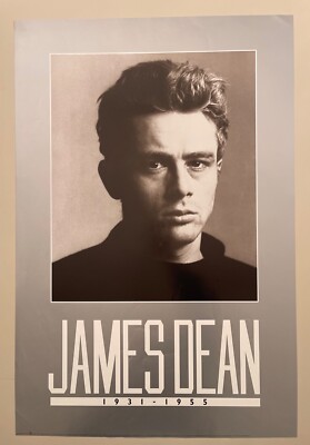 JAMES DEAN,BY ROY SCHATT, AUTHENTIC 1998 POSTER