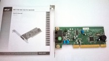 modem fax interno PCI Trust MD-1100 56K V92 RJ11 linea telefono/interno