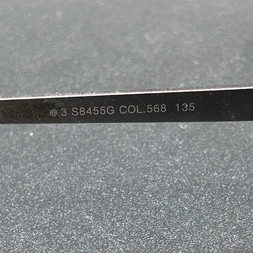 Gafas de sol Police S8455G Gunmetal Italia polarizadas 135 usadas Foto 4 de 4